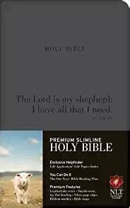 NLT Premium Slimline Holy Bible Imitation Leather – www.ashabooks.com