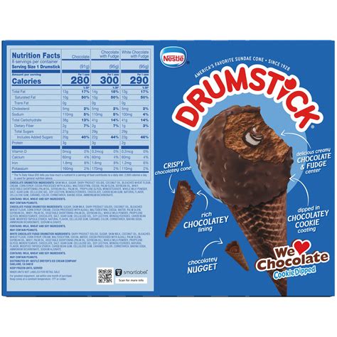 Chocolate Drumstick Nutrition at Keith Herrera blog