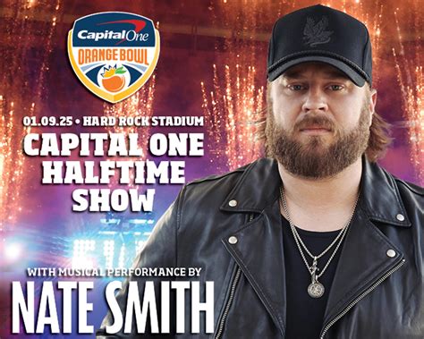 Country Star Nate Smith to Ignite the Capital One Halftime Show at 2025 ...
