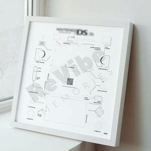 DS Lite Teardown Template Download , DS Lite Game Console Teardown ...