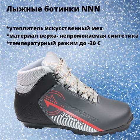 Лыжные ботинки крепление NNN р. 41 купить по низкой цене с доставкой в ...