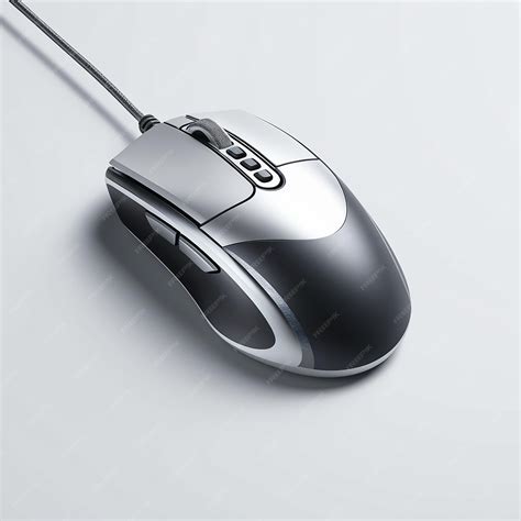 3d computer mouse vector isolated on white background Trendy and modern ...