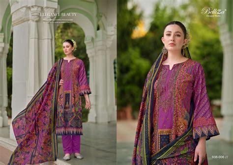BELLIZA DESIGNER STUDIO NAIRA VOL 60 COTTON PRINT WITH FANCY SELF ...