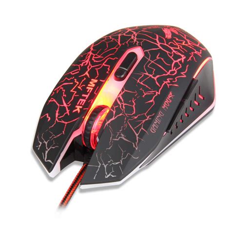 Amazon.in: Buy MFTEK Tag 4 2000 dpi LED Backlit Wired Gaming Mouse with ...