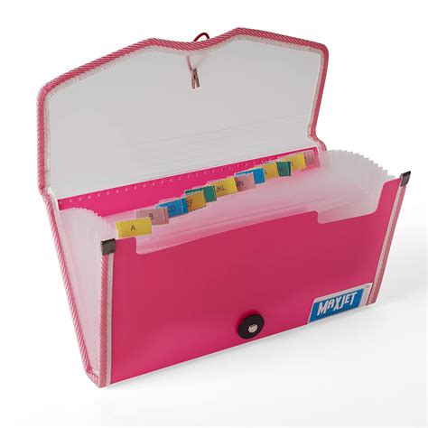 MAXJET™ Cheque Book Folder, 13 Pocket Cheque Book Holder Case, Passbook ...