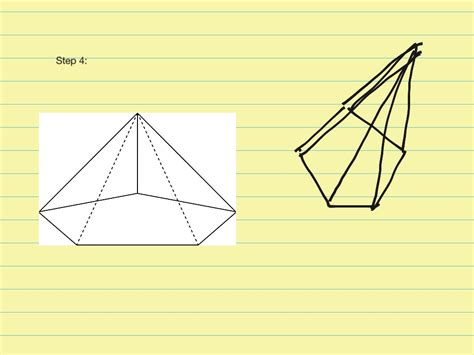 Image result for Drawing Pentagonal Pyramid