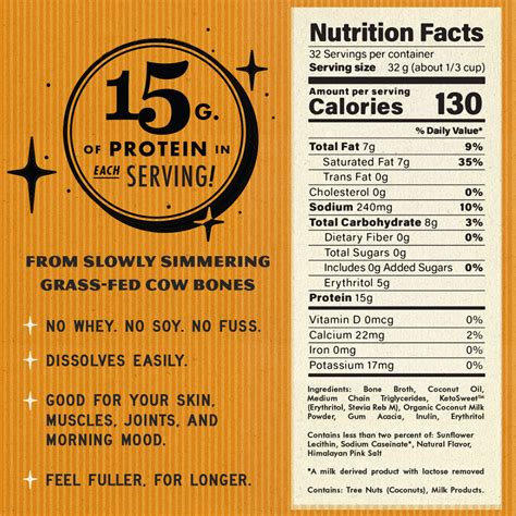 Prymal Cacao Mocha Protein + Collagen Creamer | Grass-Fed Bone Broth ...