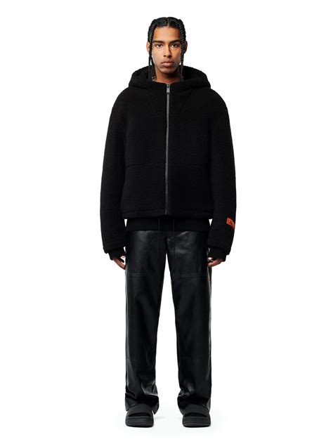 FLEECE HOODED JACKET | HERON PRESTON® Official Site