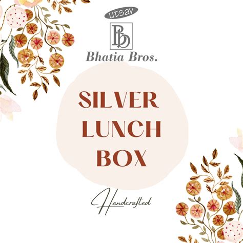 Utsav Silver Arts | Introducing our Exquisitely Crafted Silver Lunch ...