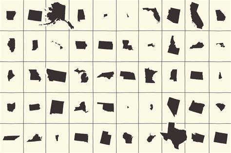 List of Us States by Square 的图像结果