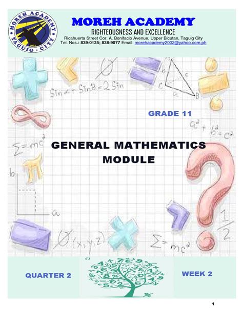 Image result for 11 General Mathematics Week 2 Module 8