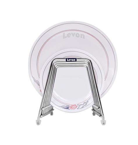 Buy LEVON Stainless Steel Plate Rack | Dish Rack | Plate Stand | Dish ...