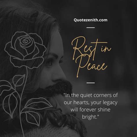 Rest At Peace Quotes 90+ Beautiful Rest In Peace Quotes For Loved Ones