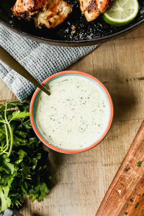 Cilantro Lime Crema – WellPlated.com