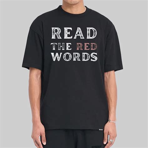 Jen Hamilton Read The Red Words Shirt