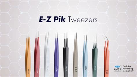E-Z Pik Tweezer Sets - Aven Tools | DigiKey
