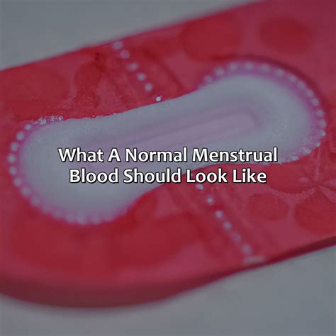 Why Does My Period Blood Go To The Front at Colin Fleming blog