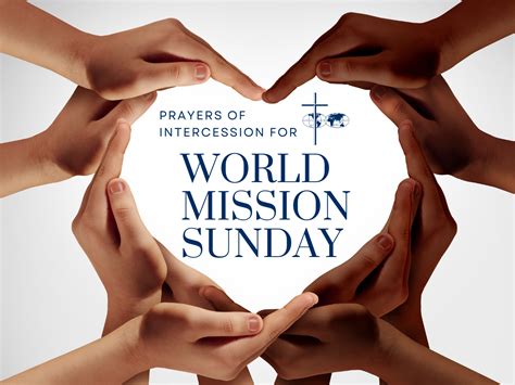 Download prayers of intercession for World Mission Sunday - Columban Missionaries