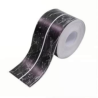 HASTHIP® Waterproof PVC Trim Tape 3.2 Meter Minimalist Marble Print ...
