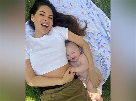 Olivia Munn has 'only has love' for her postpartum body