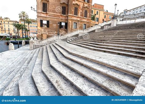 Spanish Steps, the Most Visiting Sightseeing in Rome Stock Image ...