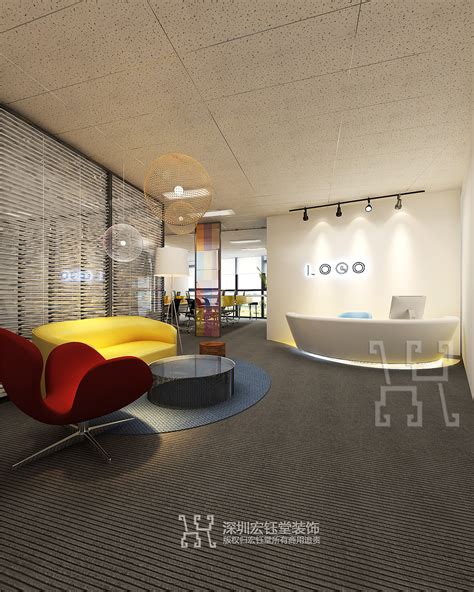 郑州VR科技公司办公室装修设计|时尚前卫的办公设计图|空间|室内设计|办公装修设计公司 - 原创作品 - 站酷 (ZCOOL)