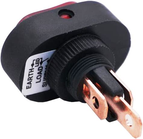 Buy mxuteuk 4Pcs 12V 30A SPST 3 Pin On-Off Push Button Rocker Toggle ...