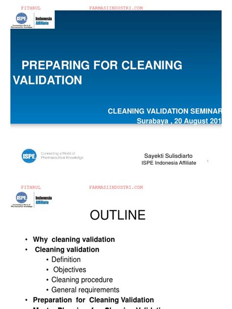 Image result for Basic Validation Method for Cleaning