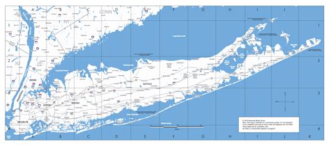 Printable Long Island Maps