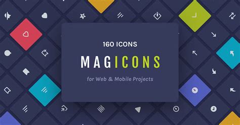 Magicons: 160 Icons for Web & Mobile — Teletype