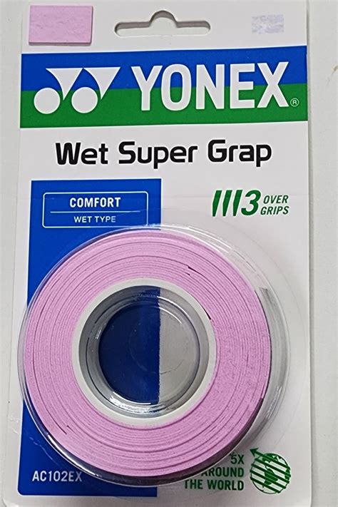 Yonex AC 102 EX Wet Super Badminton Grip – OllSport