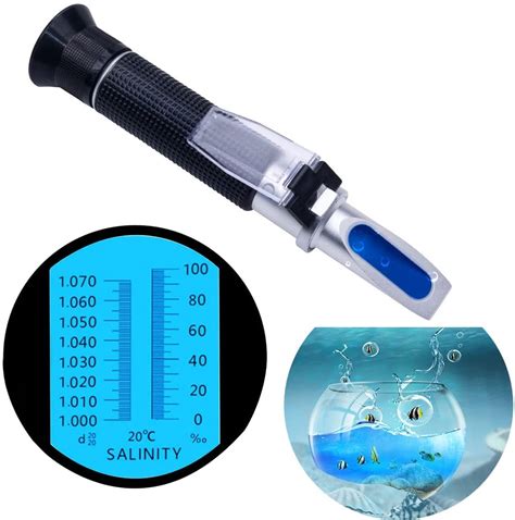 Labart Professional Salinity Refractometer for Aquarium, Marine ...