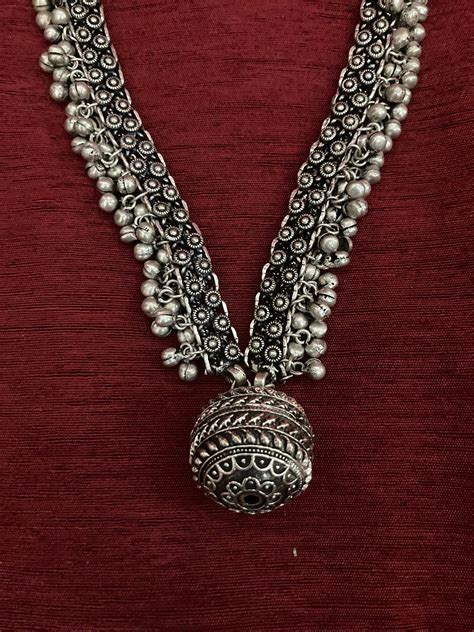 Chamki - Oxidised Long Chain | Gulaal Ethnic Indian Designer Jewels ...