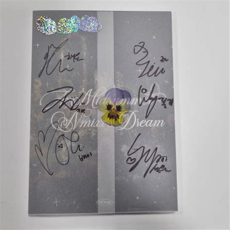 NMIXX "A Midsummer NMIXX’s Dream" - Hand Autographed(Signed) Album - – HALLYUSUPERSTORE