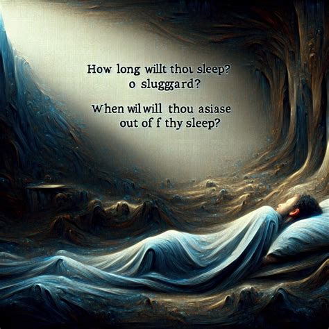 Proverbs 6:9 Artwork | Bible Art