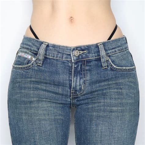 Vintage Early 2000s Buffalo Low Rise Flare Jeans - Imber Vintage