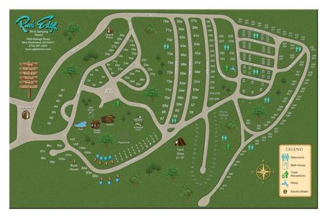 Waters Edge Campground NH Site Map – Find Your Spot