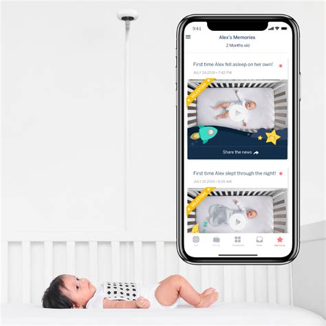 Best Buy: Nanit Pro Smart Baby Monitor and Floor Stand White N301US