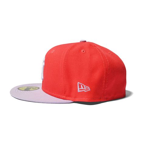 NEW ERA New York Yankees COLOR PACK NEON RED/LIGHT VIOLET 59FIFTY【NE00 ...