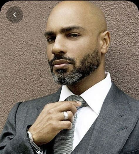 🔥 Free Download Bald Black Man Shaved Head With Beard Men Beards ...