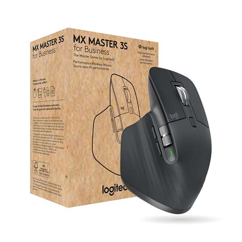 Logitech MX Master 3S Wireless USB Mouse, Graphite (910-006581) | Quill.com