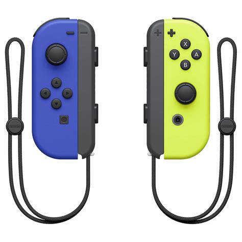 Nintendo Switch Blue/ Neon Yellow Joy-Con : Amazon.in: Video Games