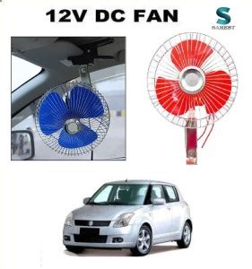 samest Sam FAN03 6 Inch 12 Volt DC Fan On/Off Switch Car Interior Fan ...