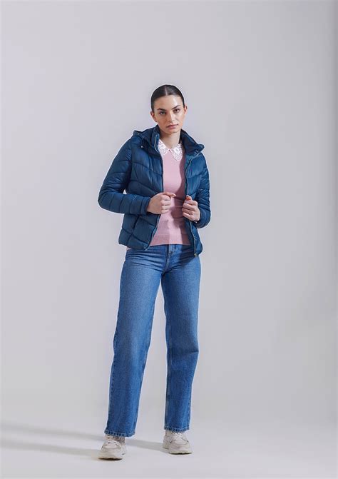 BLUE PUFFER JACKET
