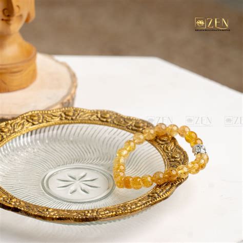 Buy Authentic Citrine Bracelet Online | The Zen Crystals | The Zen Crystals