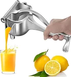 Buy FLOSSYMART Stainless Steel Lemon Squeezer - Comfortable Handle for ...