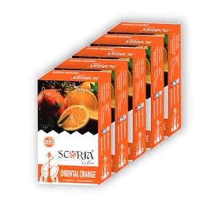 SCORIA Superior Hookah Orange Flavour (Pack Of 5) : Amazon.in: Home ...