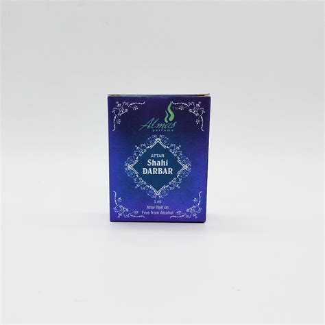 Almas Shahi Darbar Attar - 3ml Roll On - Silver Series - Concentrated ...
