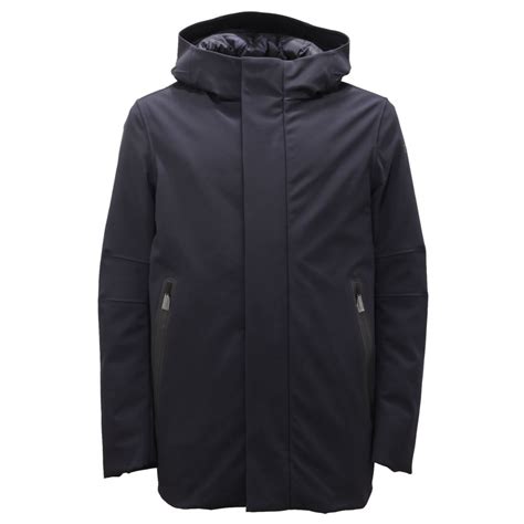 7210AE giubbotto uomo RRD WINTER PARKA MDM dark blue down padded jacket man