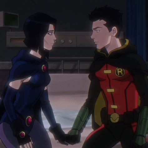 I LOVE THEM (Damian Wayne & Raven) | Justice league dark, Raven teen ...